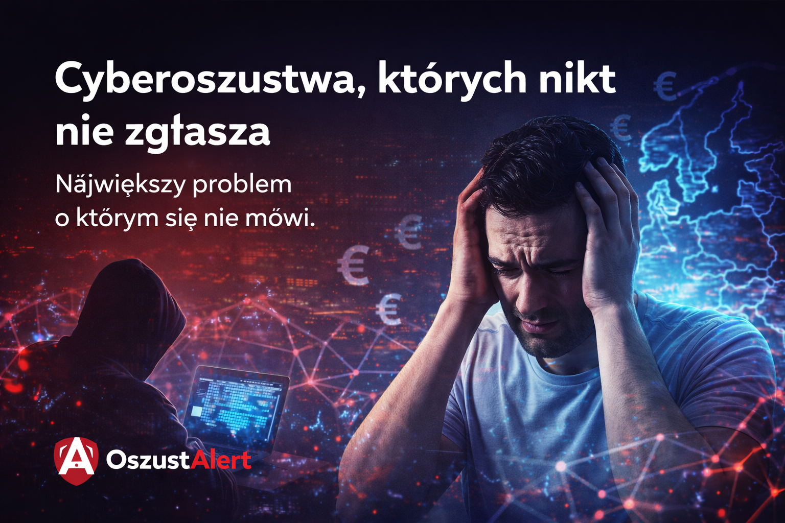Cyberoszustwa, których nikt nie zgłasza. Największy problem, o którym się nie mówi